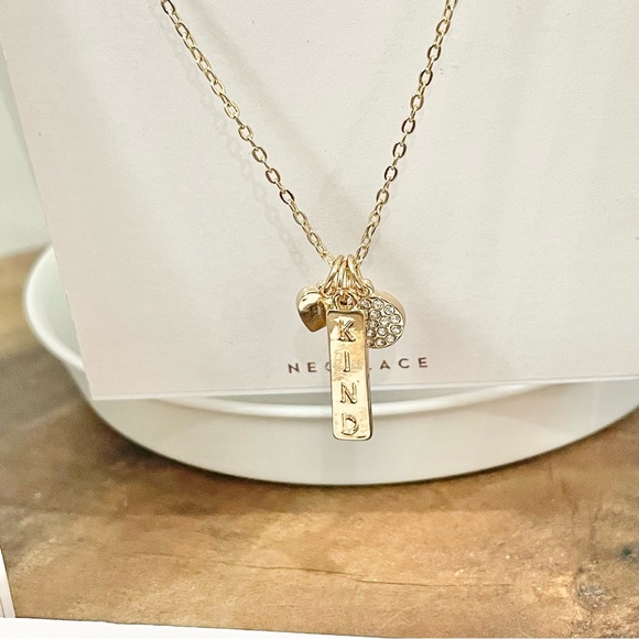 NWT LC Lauren Conrad star moon earrings May bracelet kind necklace butterfly set - Picture 6 of 7